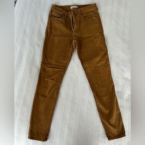 Madewell Camel Colored Jeans